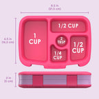 Bentgo Kids Prints - Fiambrera para niños con 5 compartimentos estilo bento