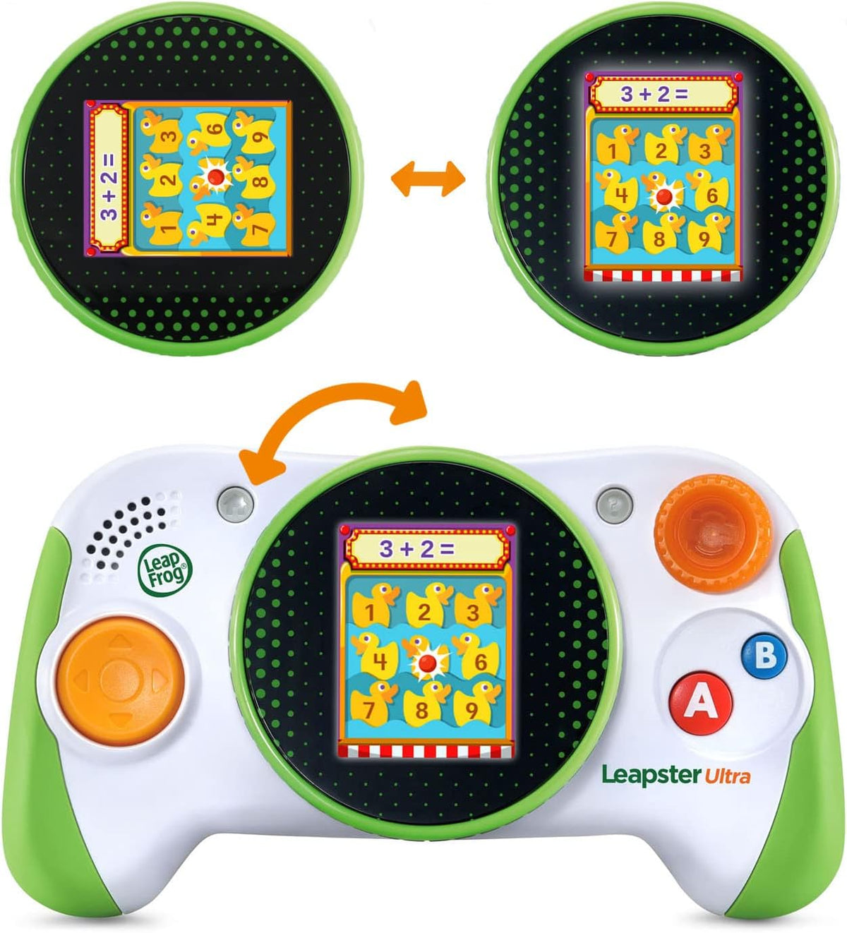 LeapFrog Consola de juegos de aprendizaje portátil Leapster Ultra para niños a partir de 4 años