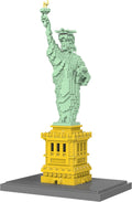 dOvOb Estatua de la Libertad Micro Mini Bloques Conjunto de Construcción (2510PCS) - Modelo Arquitectónico Juguetes