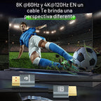Paquete de 2 cables HDMI 8K 4K ultra finos de 15 pies, delgado y flexible, suave de alta velocidad, compatible con cable HDMI 2.1 4K @120Hz 8K @60Hz 48Gbps para Roku TV/HDTV/PS5/Blu-ray