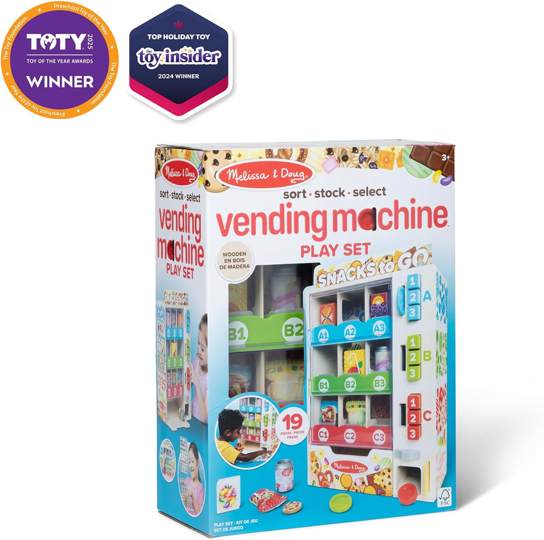 Melissa Doug Sort-Stock-Select - Máquina expendedora de
