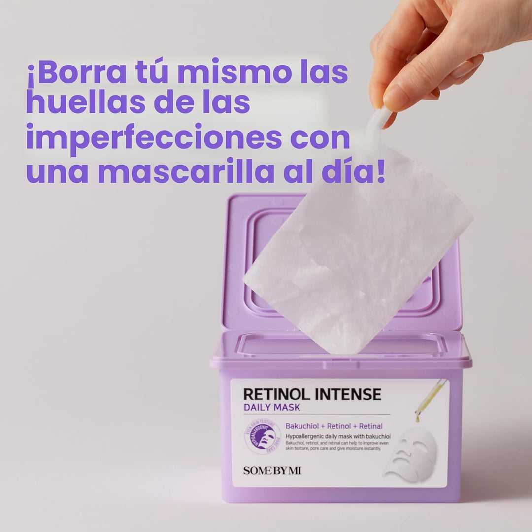 SOME BY MI Retinol Intense Daily Mask - 30 unidades, 11.8 oz - Masc...