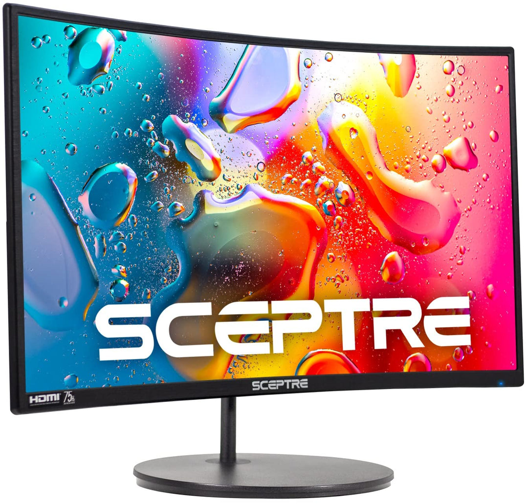 Sceptre Monitores curvos para videojuegos de 24-27 pulgadas (C275W-...