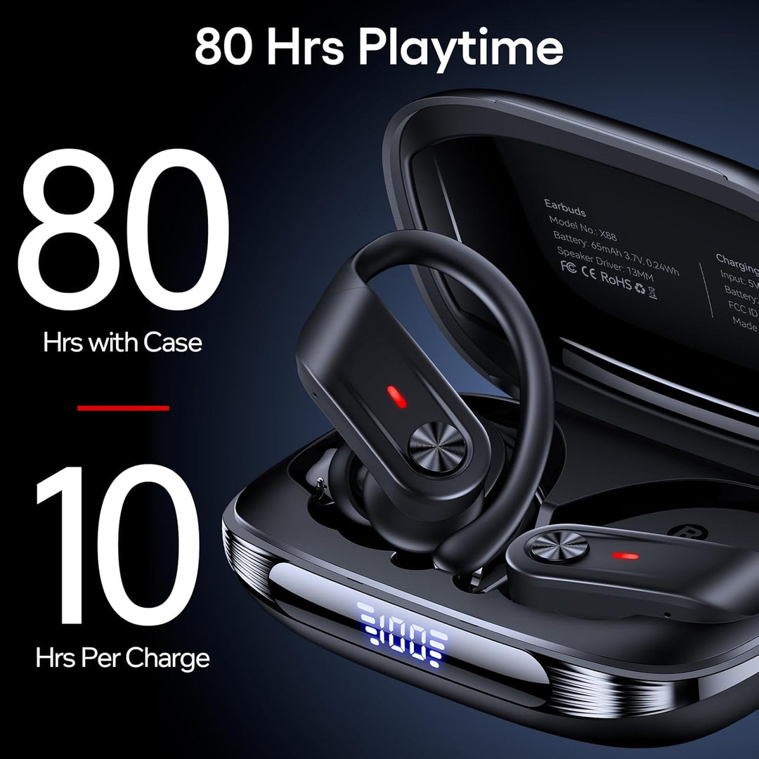 Auriculares inalámbricos híbridos con cancelación activa de ruido,...