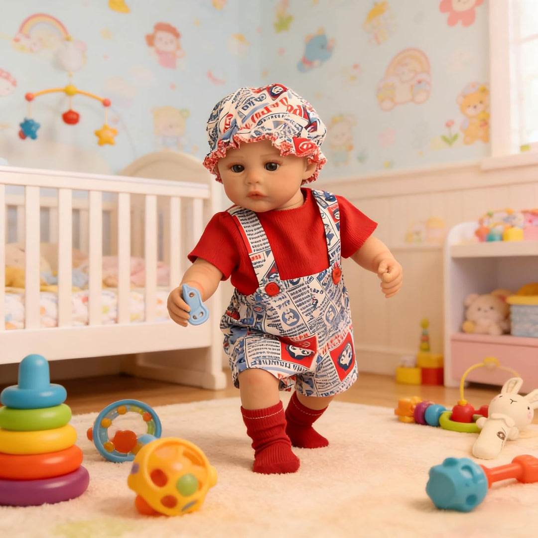 PUAMUBUA Muñecas Reborn de 18 pulgadas, muñeca realista de silicona...