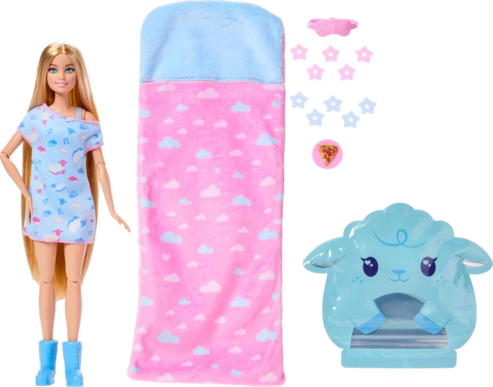 Barbie Sleepover Reveal Doll and Accessories