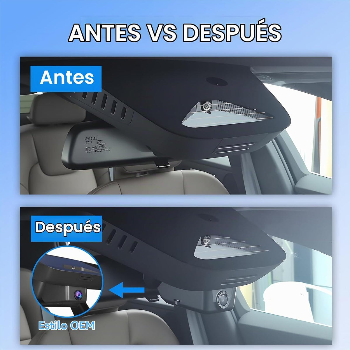 Cámara de tablero frontal estilo OEM para Volvo XC60 S90 V90 2022