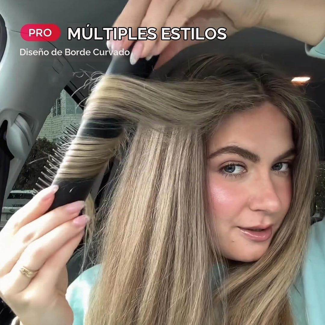 TYMO Porta PRO - Cepillo alisador de pelo inalámbrico para viajes,...