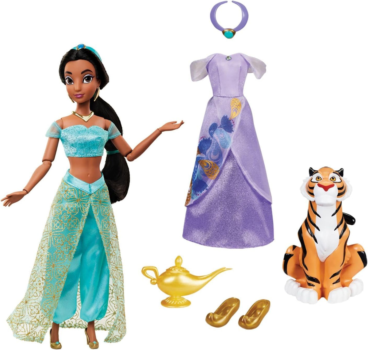 Disney Store Muñeca oficial de Jasmine Story, de 11 pulgadas, inclu...