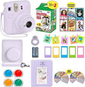 Fujifilm Instax Mini 12 Cámara Instantánea Morado Lila + Estuche de...