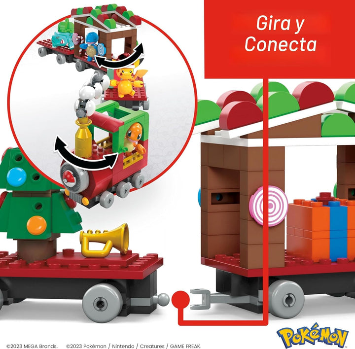 MEGA - Juego de juguetes de construcción Pokémon con 373