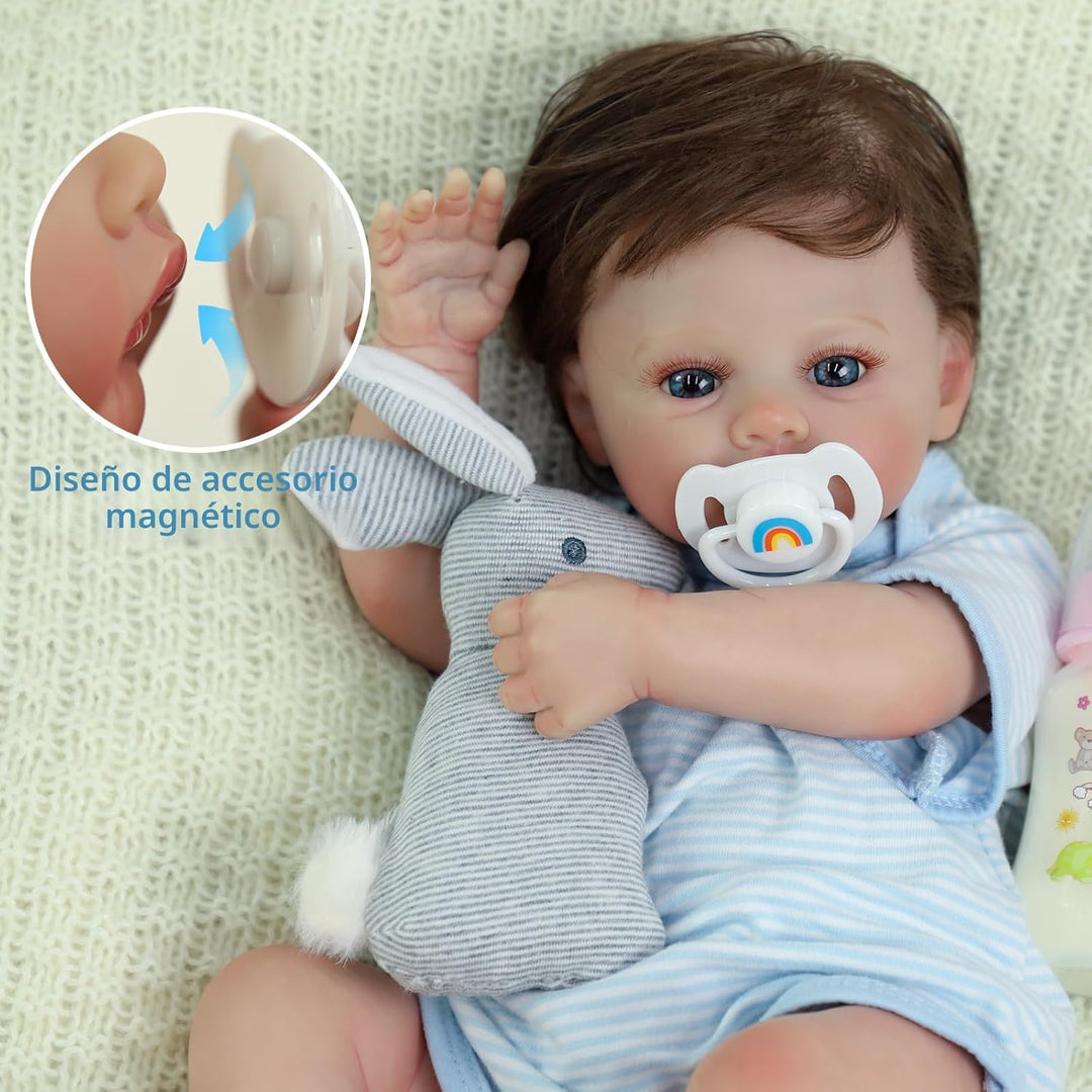 SCOM Muñecas Reborn Baby Niño Meadow de 18 pulgadas \u2013 Recién n...