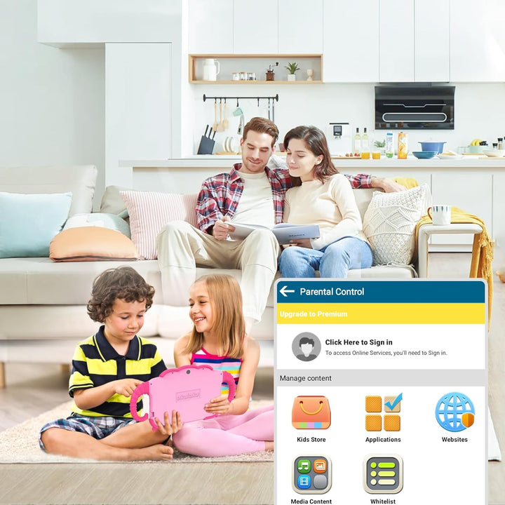 Tablet para niños de 7 pulgadas, tabletas para niños pequeños con e...