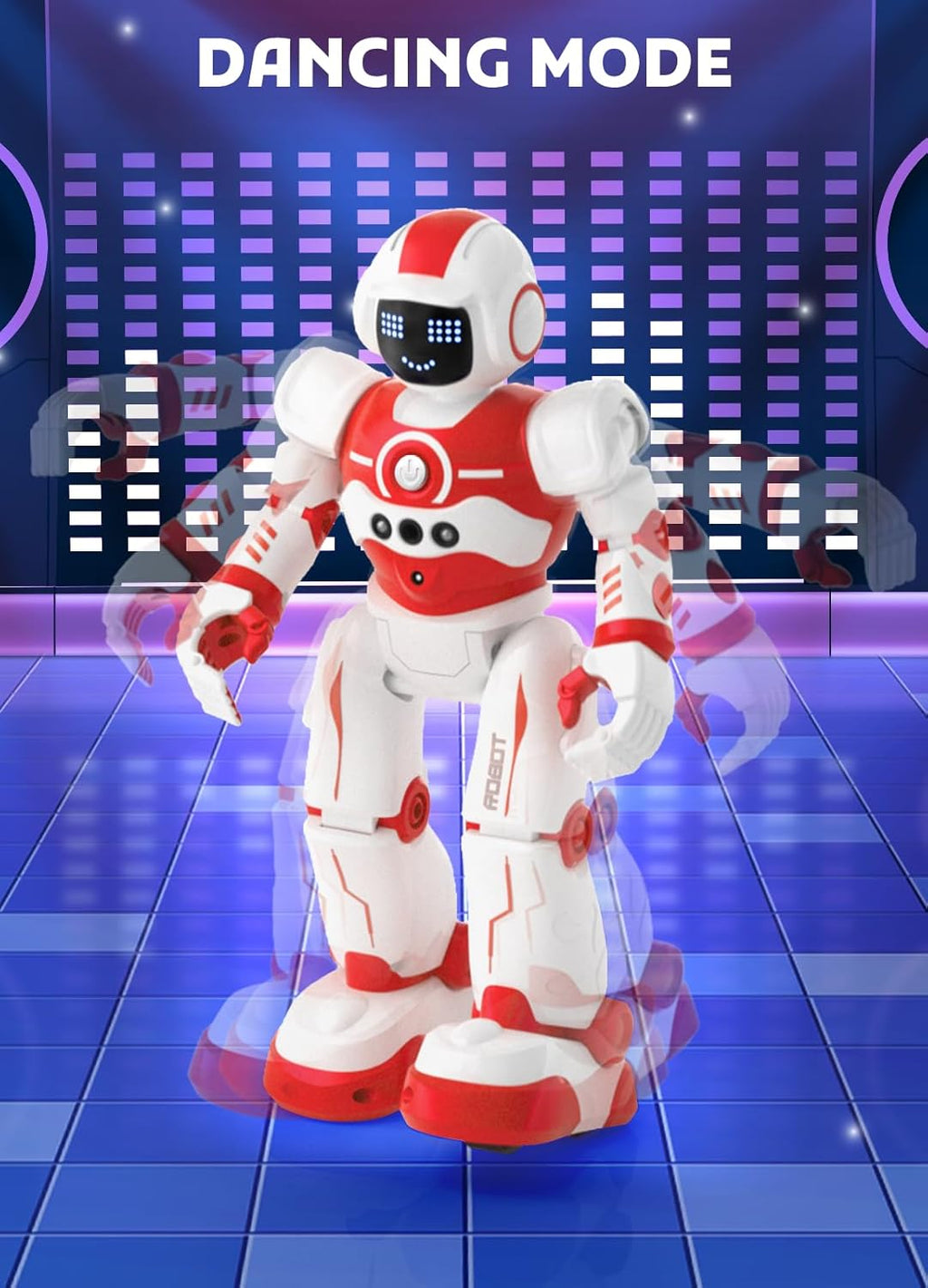 EduCuties Juguetes robot para niños, control remoto programable, ju...