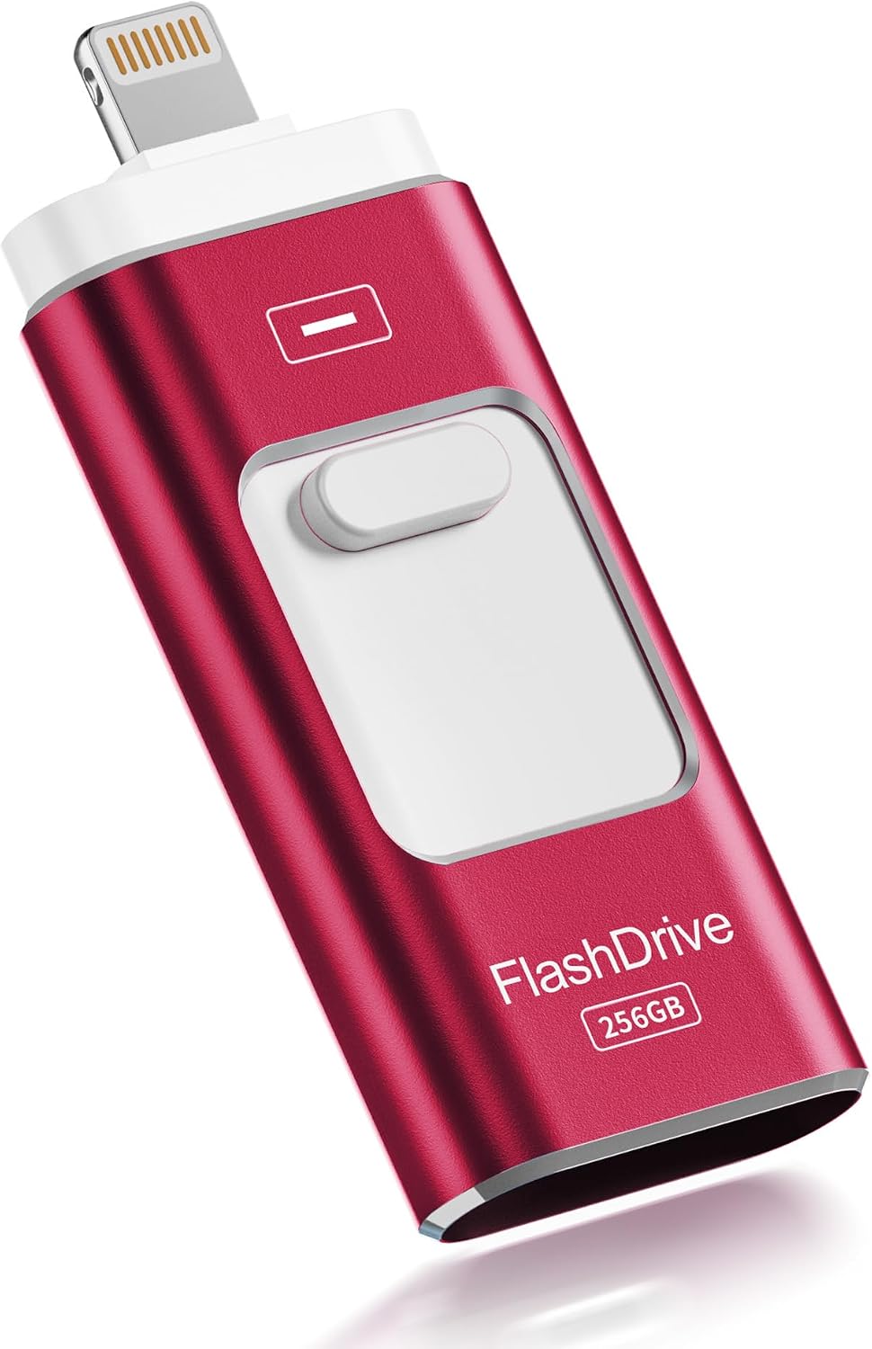 Unidad Flash Certificada MFi Apple de 256GB para iPhone, Palillo de...