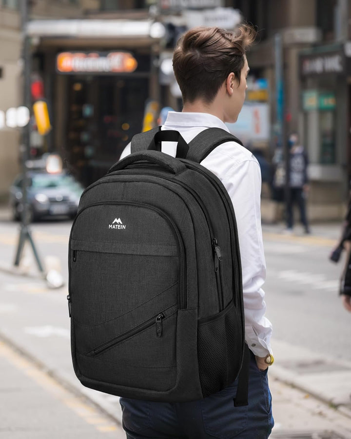 MATEIN Mochila para laptop de 18.4 pulgadas de 50 litros, mochila d...
