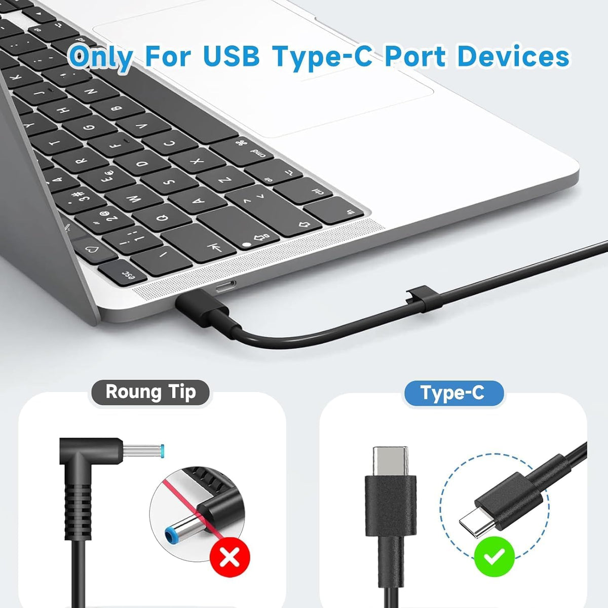Adaptador GaN USB-C de 165 W compatible con Dell Pro Max 16/18 MB16250