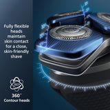 Philips Norelco Shaver 7800, afeitadora eléctrica recargable en sec...