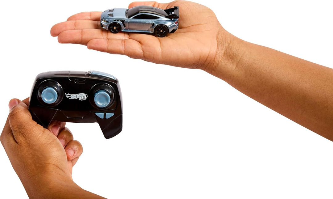 Hot Wheels Auto de juguete a control remoto, función completa, esca...