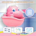 Baby Bath Toys Light Up Bath Bubble Machine con Colourful Light Bathtime Shower Bath Toys para Kids Ages 1-3 4-8 Birthday para Toddler Boys Girls