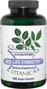 Vitanica Mid-Life Symmetry, multivitamínico diario y mineral de alt...