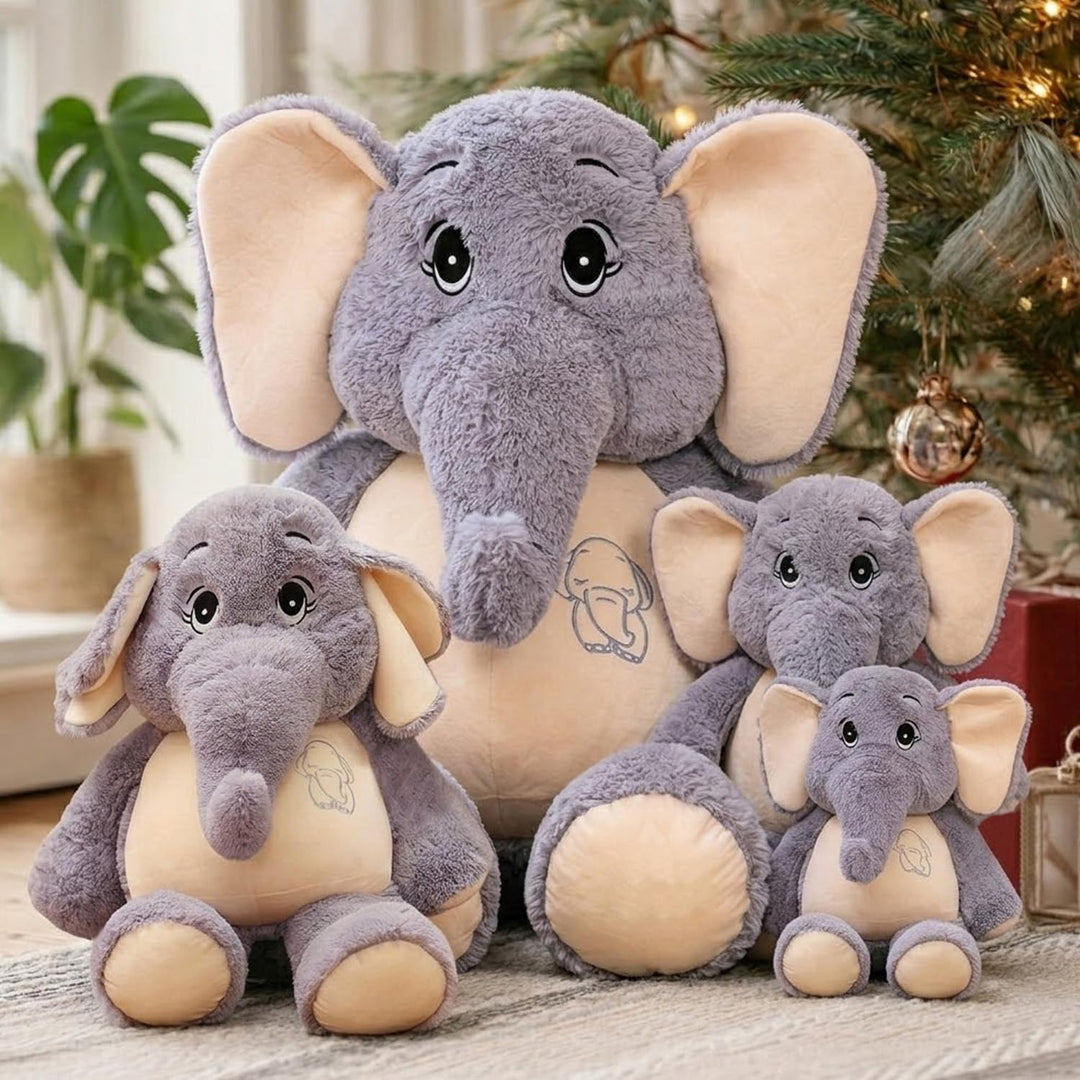 GailiMaiYa Animal de peluche de elefante de 21 pulgadas, juguete de...