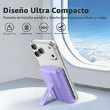 Azmuth Banco de energía magnético, 10000 mAh para batería MagSafe,...