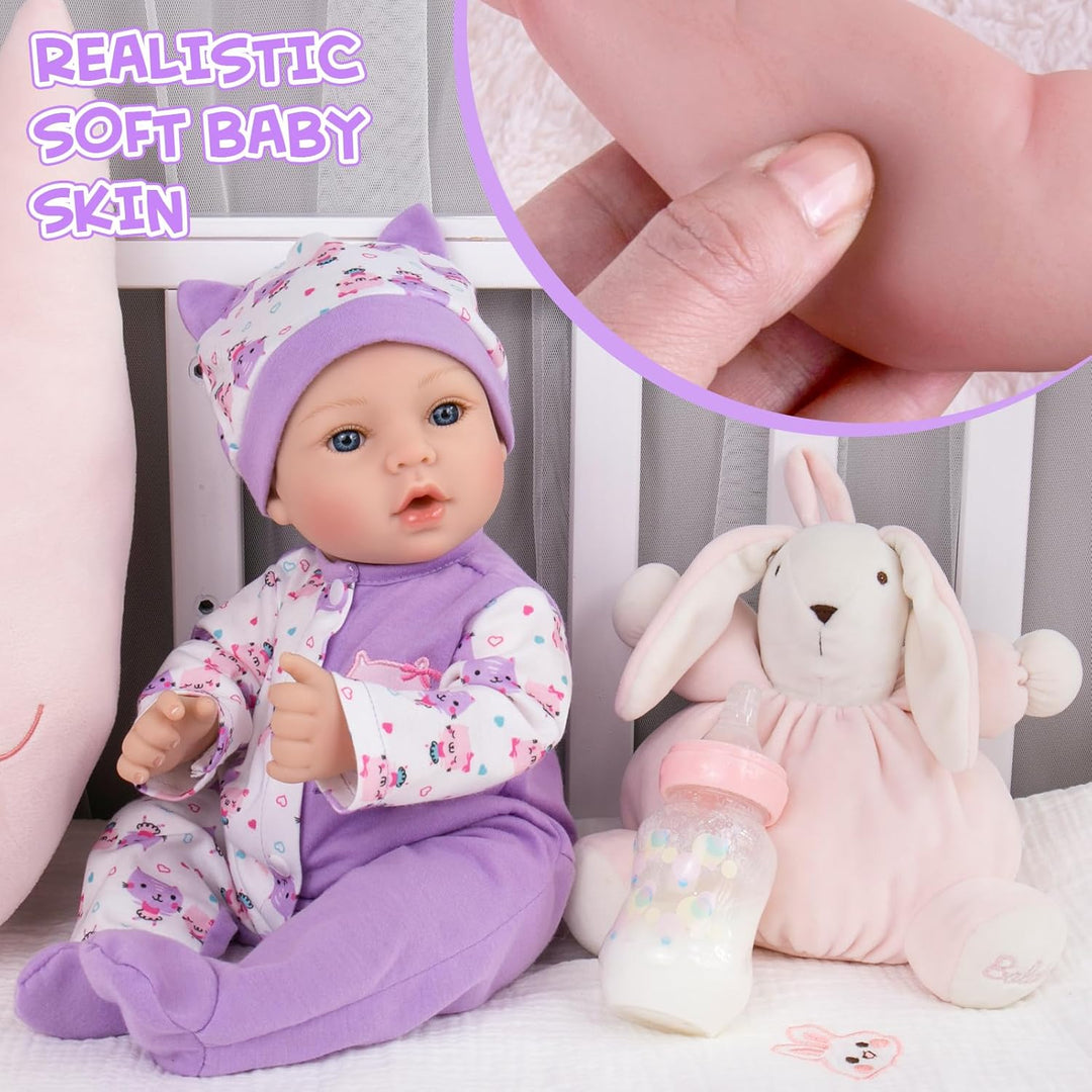 Aori Muñecas de Bebé Reborn Niña Realistas - Muñeca de Bebé Recién...