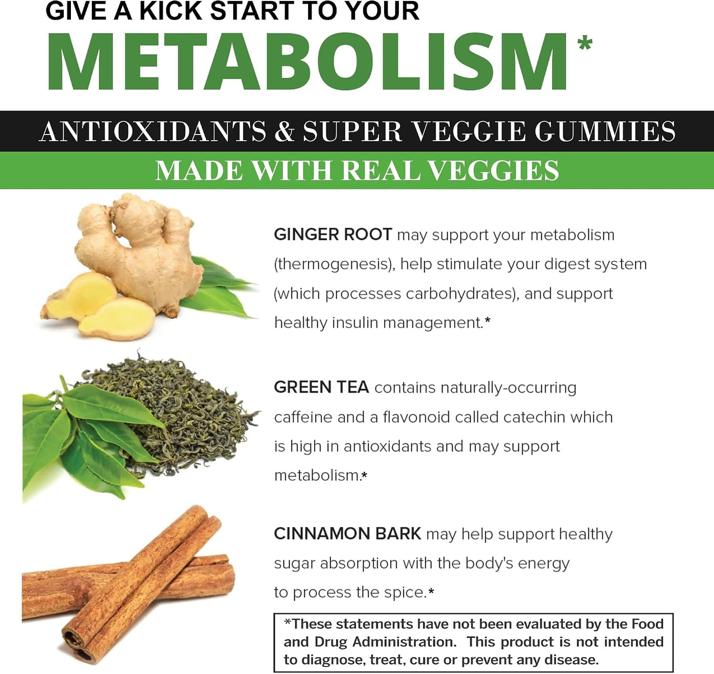 VITINITY Super Greens - Gomitas multivitamínicas | Hechas con 30 su...