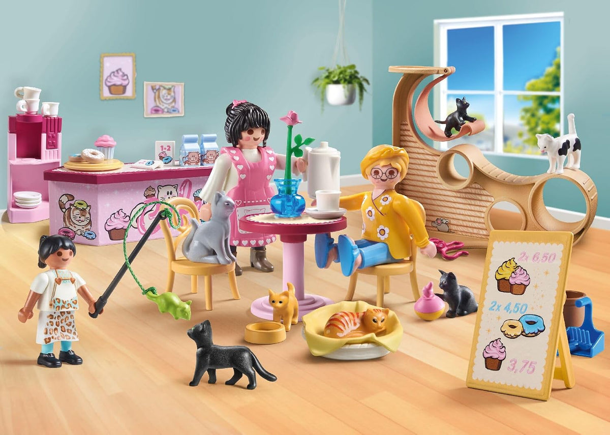 Playmobil Café para gatos