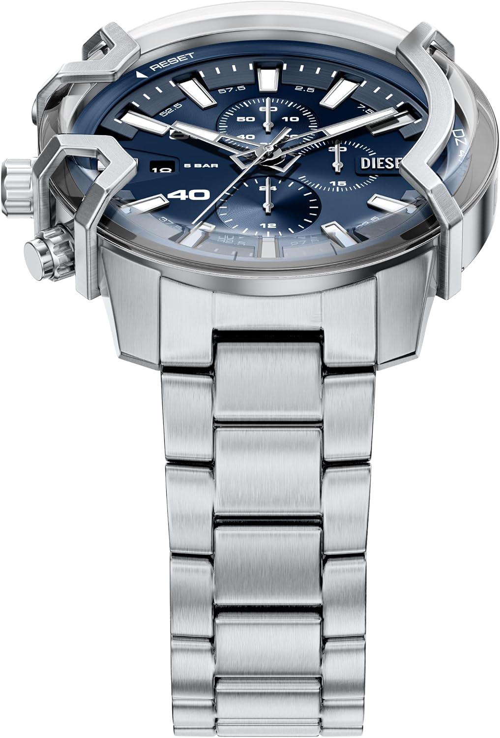 Reloj Cronógrafo de Hombre Diesel Griffed en Acero Inoxidable (Modelo: DZ4728)