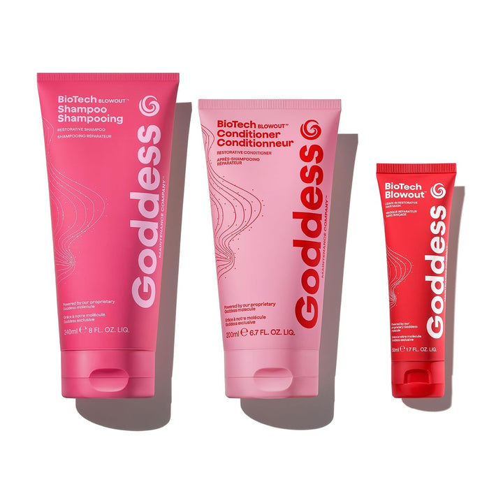 Goddess Sistema de fortalecimiento para el cuidado del cabello de 3...