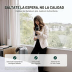 OutIn Máquina de café espresso eléctrica portátil nano, cafetera de viaje