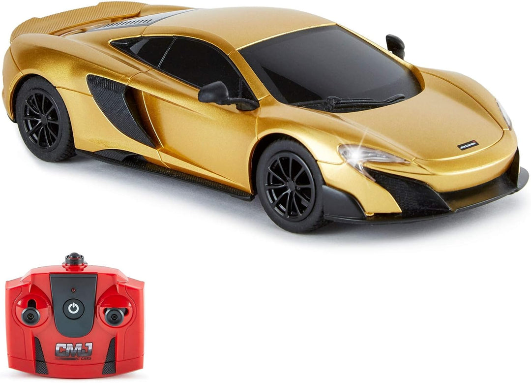 CMJ RC Cars McLaren 675LT - Coche de control remoto con