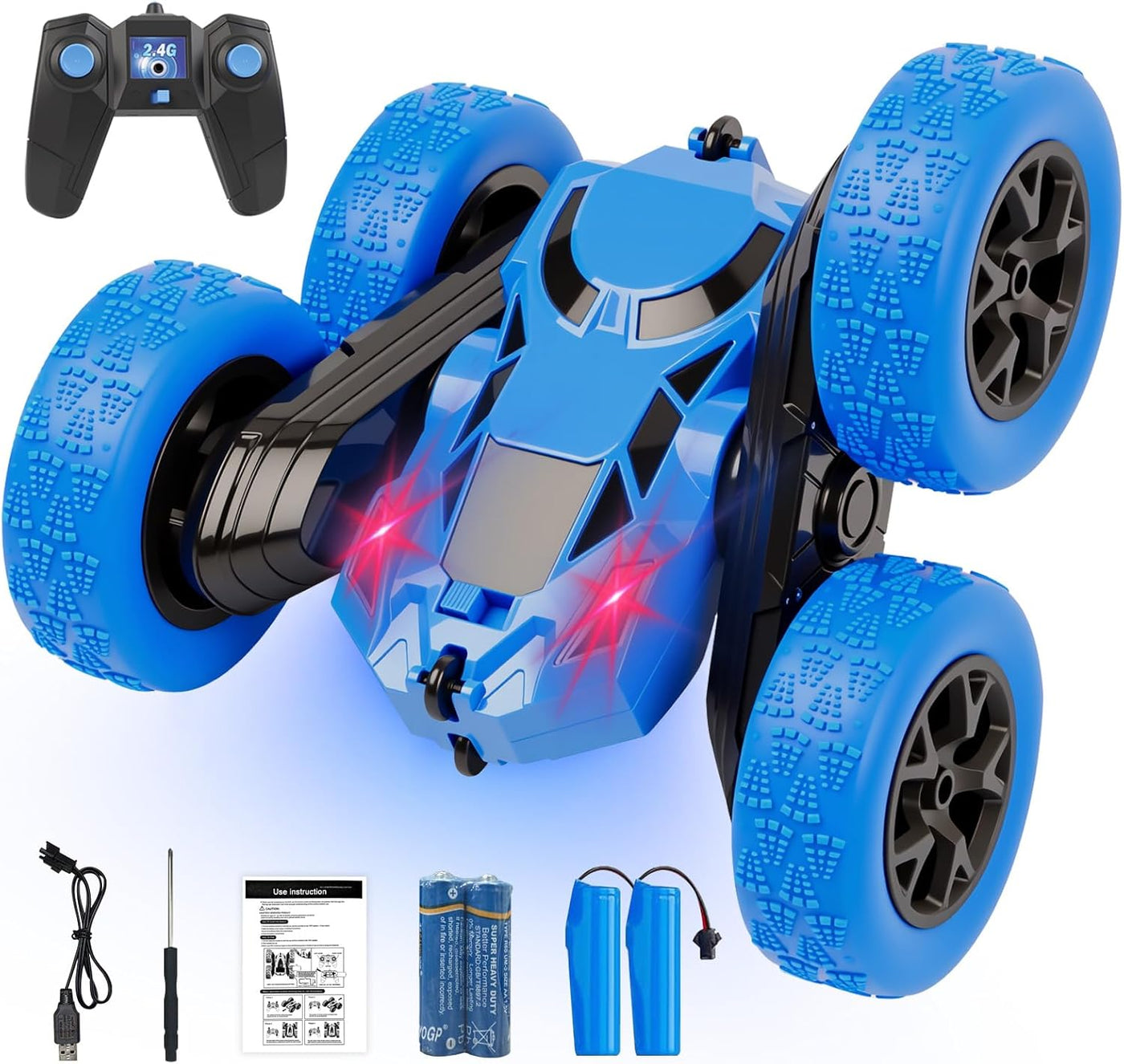Coche de control remoto, juguetes de autos RC para niños de 6 a 12...