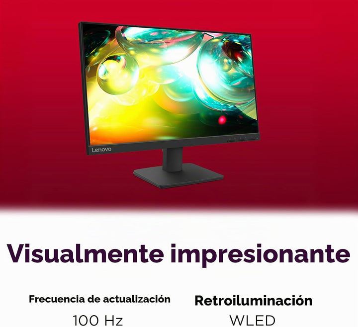 Monitor Lenovo L22-4e - Monitor de Oficina - Pantalla IPS FHD de 21...
