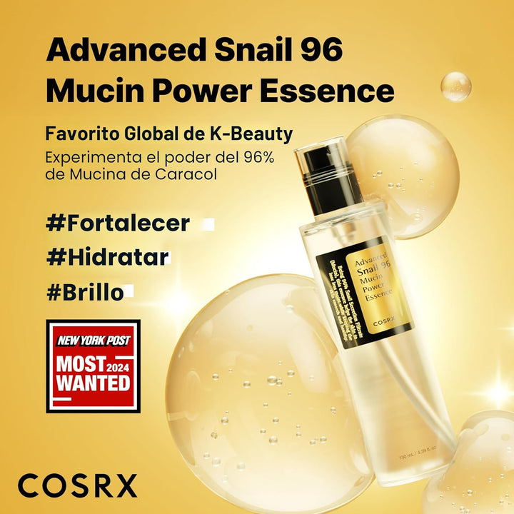 COSRX Sérum Reparador de Mucina de Caracol 100 ml, Sérum Facial Hid...