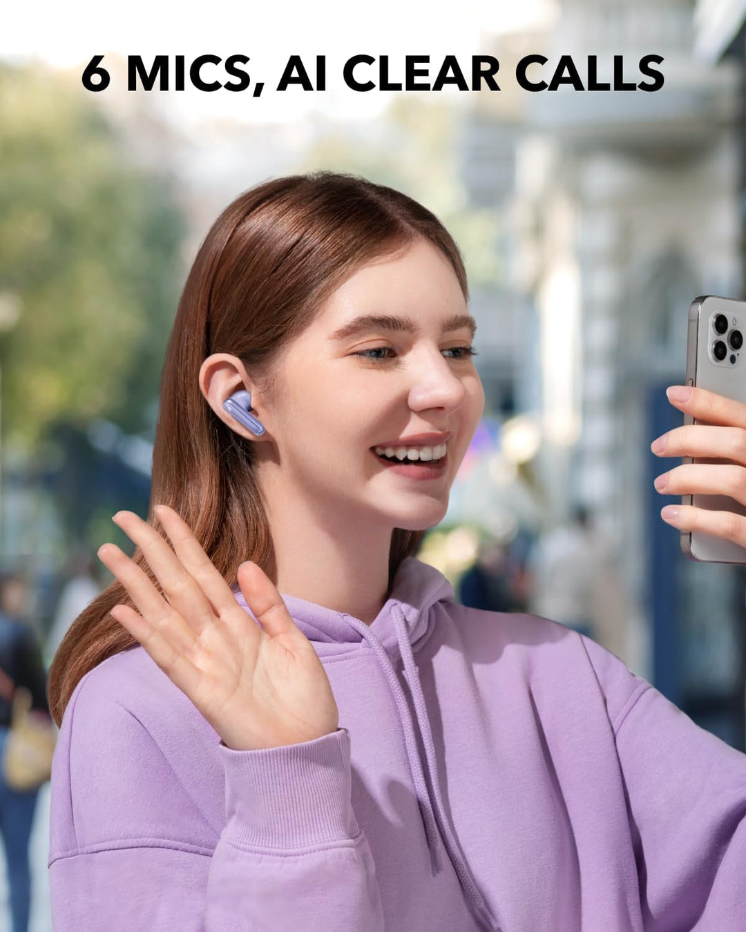 Soundcore P40i by Anker, auriculares inalámbricos con cancelación d...