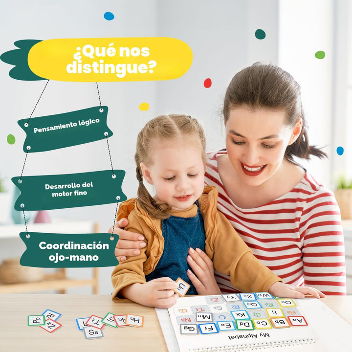 Libro de actividades para niños pequeños, juguetes Montessori para...