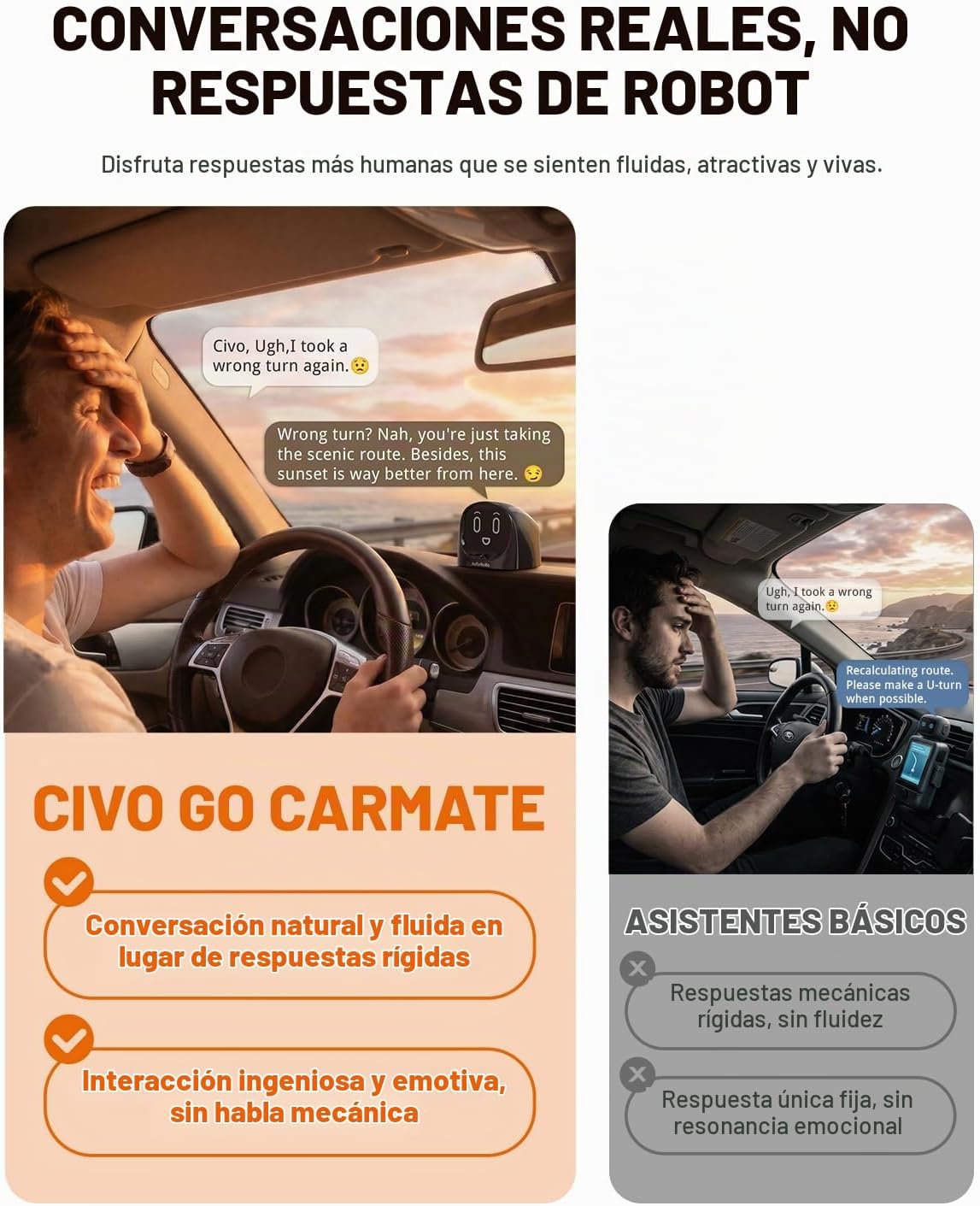 Robot inteligente de chat de automóvil AI, asistente activado por voz con personalidad personalizada, copiloto de conducción manos libres, uso en automóvil y hogar, robot compañero