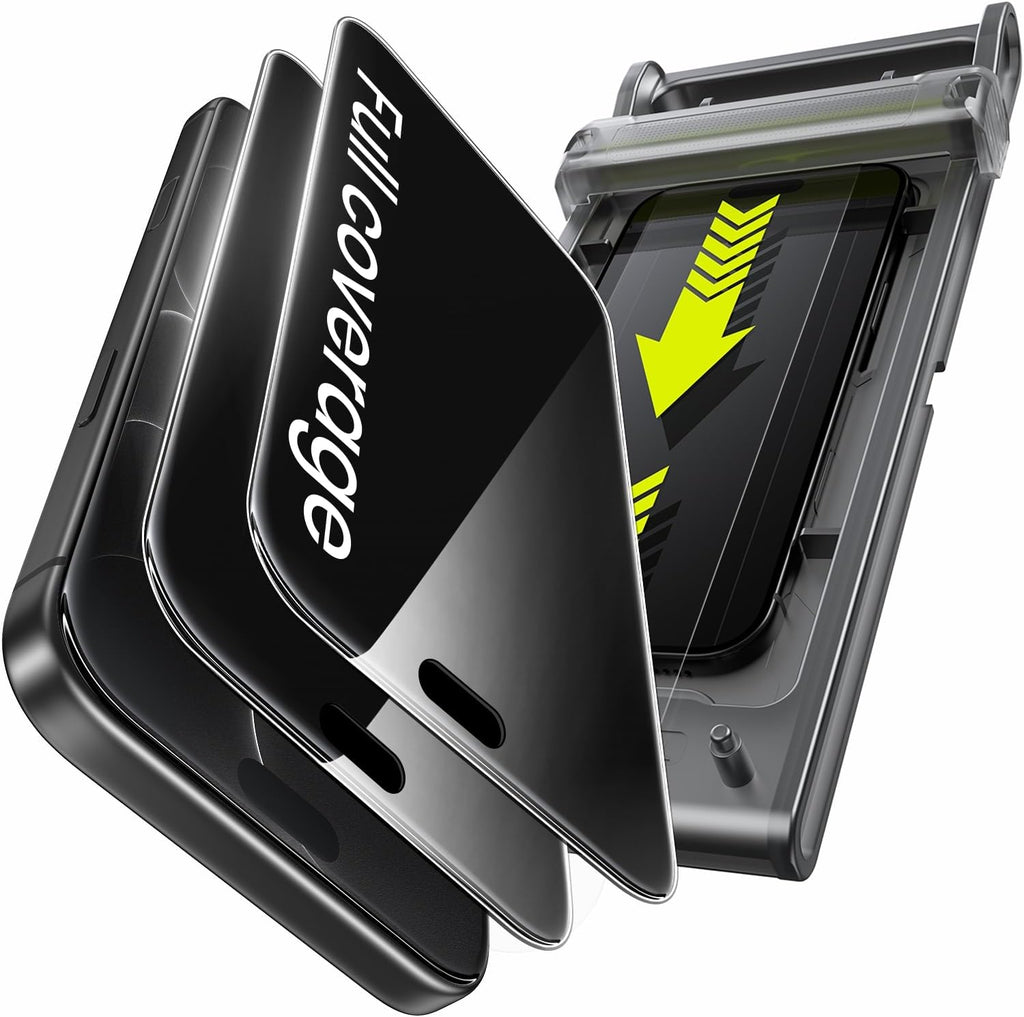 WSKEN Protector de pantalla de privacidad para teléfono 18 Pro Max - 3D