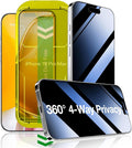 Paquete de 3 protectores de pantalla de privacidad compatibles con