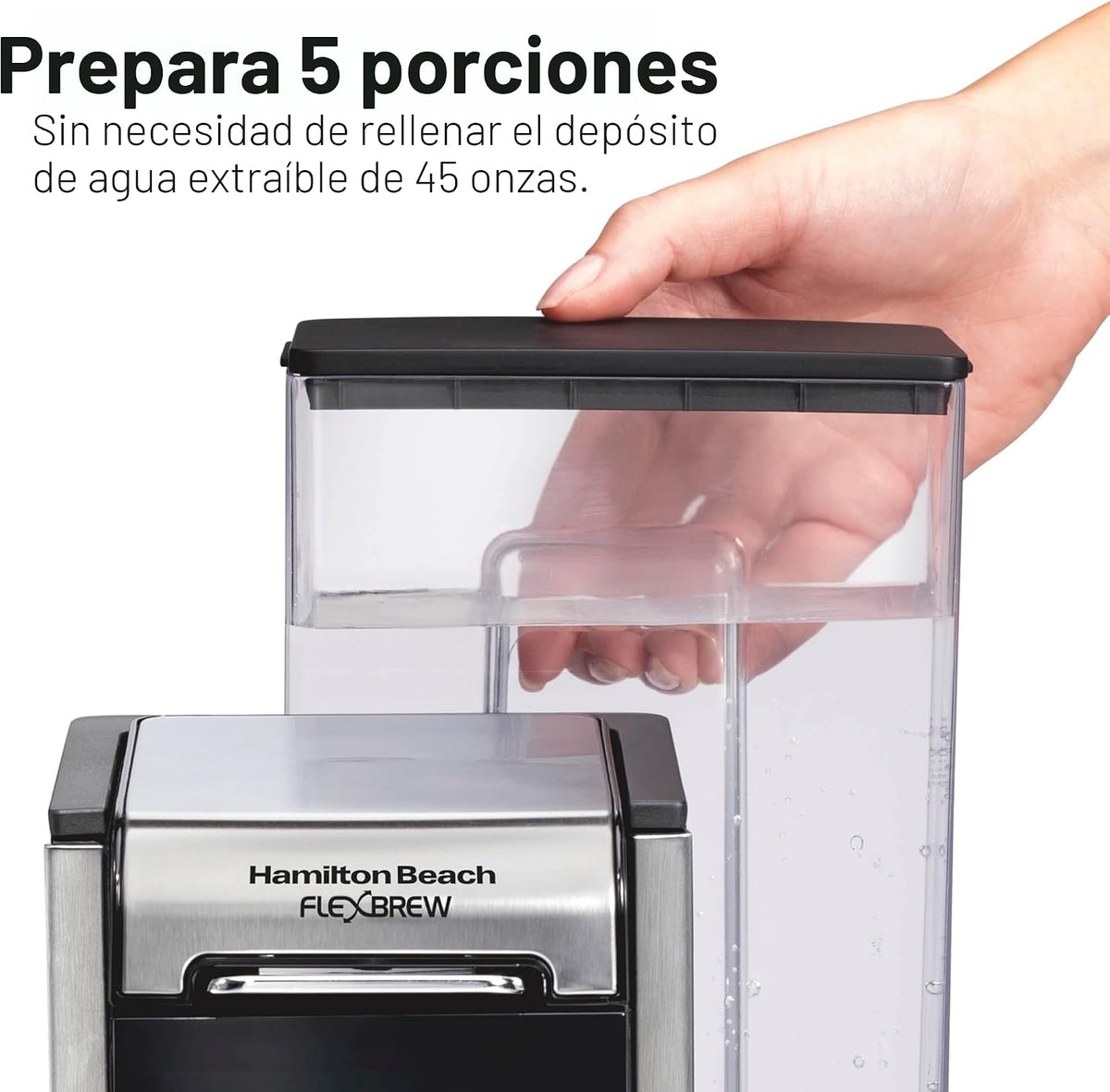 Hamilton Beach FlexBrew Advanced 4-en-1 Single Serve Coffee Maker