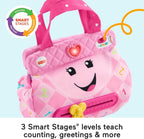 Fisher-Price Laugh & Learn My Smart Purse, rosa, juguete musical para bebé