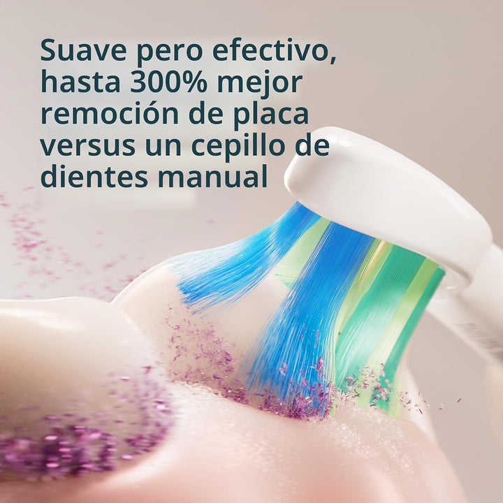 Philips Sonicare Cepillo de dientes eléctrico recargable 3300, 2 ca...