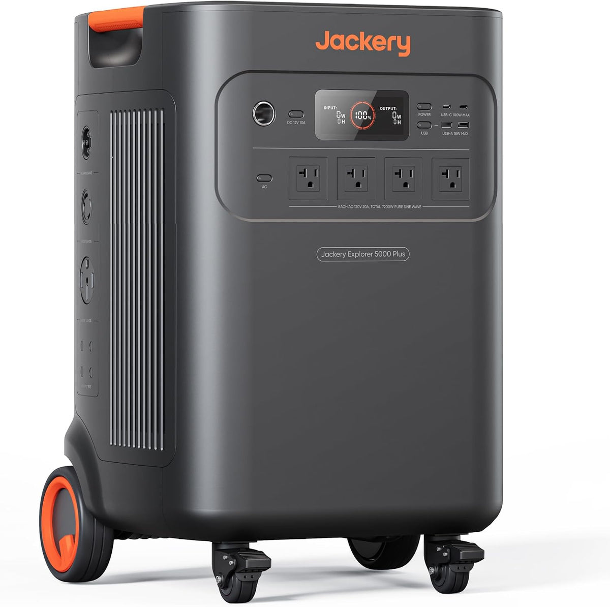 Jackery Explorer 5000 Plus Power Station, 5040Wh, 7200W AC Output