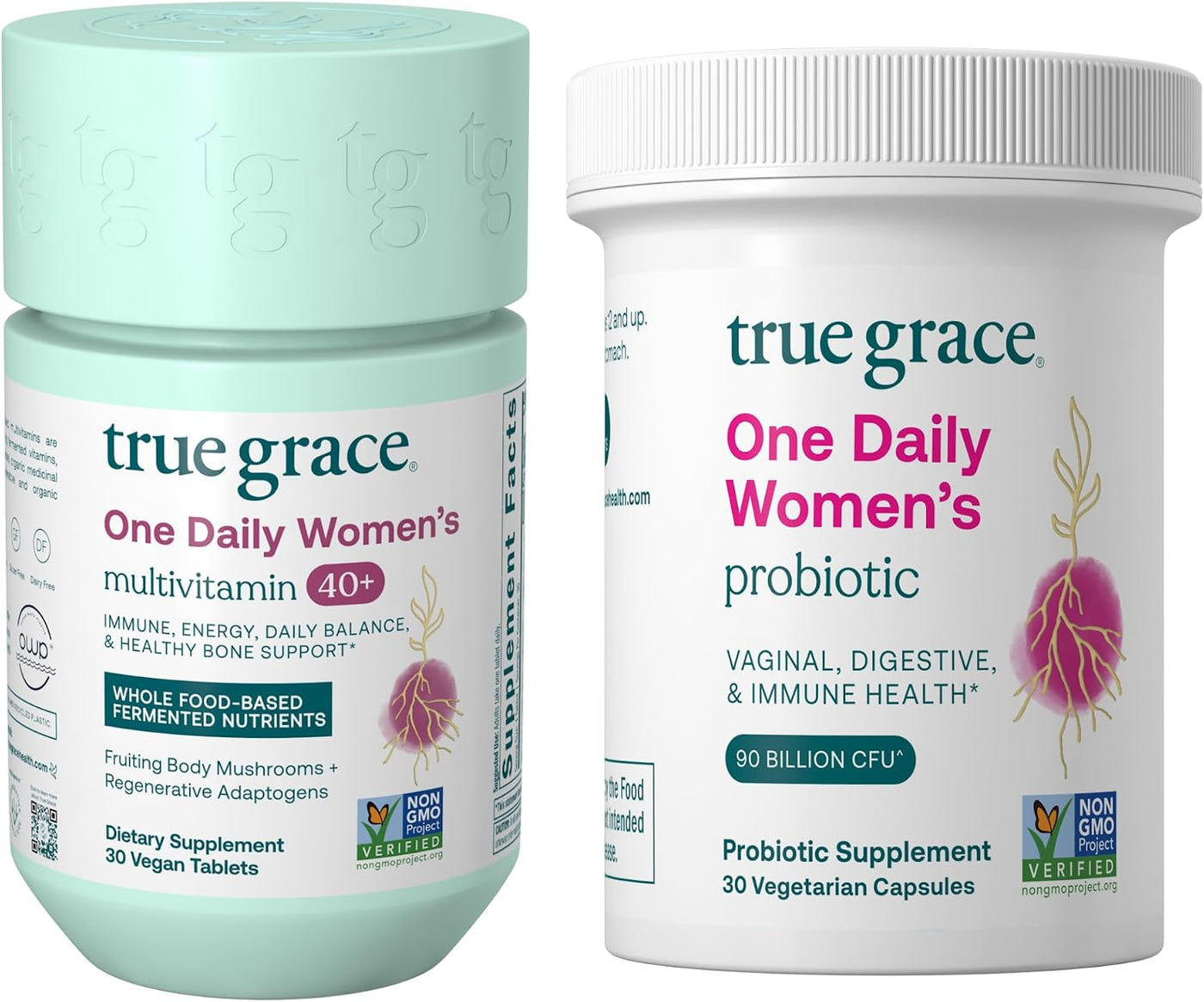 True Grace One Daily Multivitamínico para mujer 40+ (30 tabletas ve...