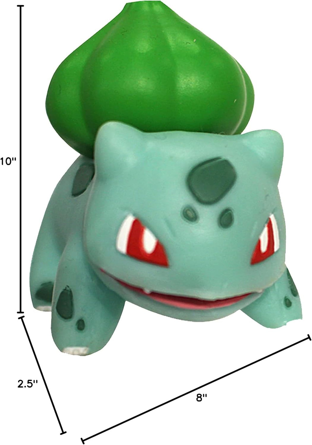 Figura de batalla de Pokémon, paquete de 8 unidades - Seis figuras listas para la batalla de 2 pulgadas y dos figuras de 3 pulgadas, incluyendo Pikachu