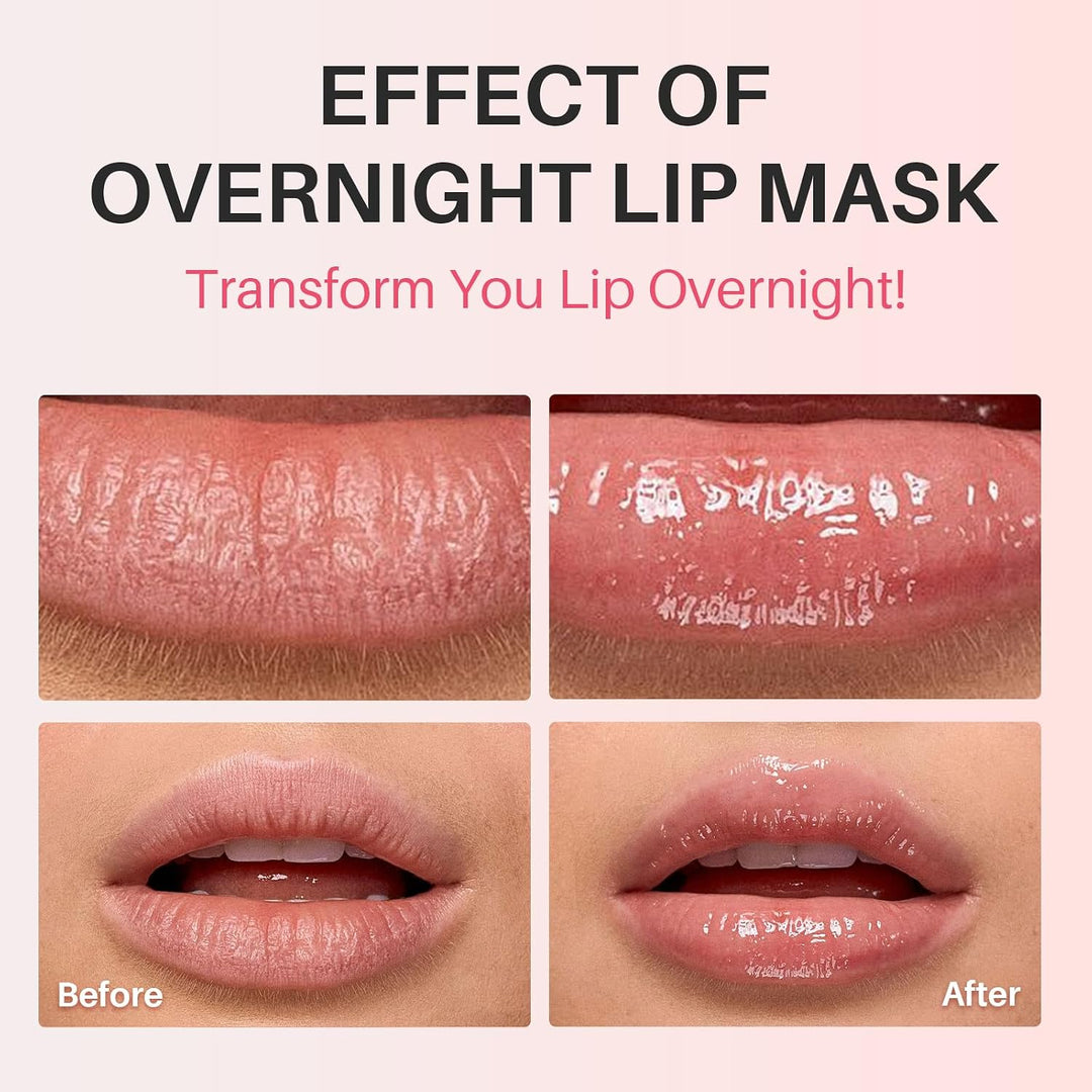 SPODARE Juego de máscara labial 3 en 1 de doble color para dormir,...
