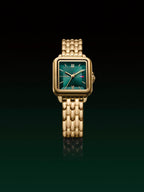 Tommy Hilfiger - Reloj de cuarzo para mujer, mini 24mm, caja de acero inoxidable en forma de tanque, números romanos, brazalete de eslabones, estilo casual de vestir - Regalo para ella
